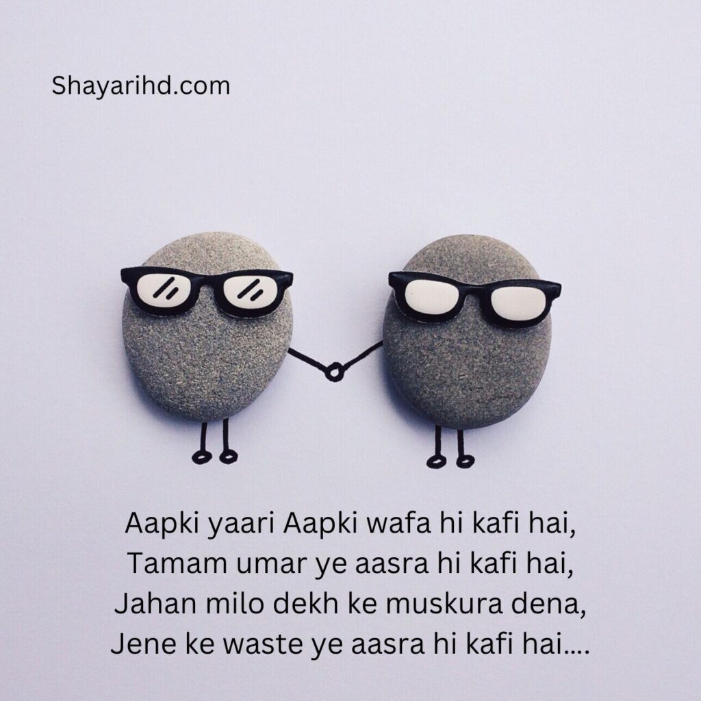 Best Shayari on friendship in English