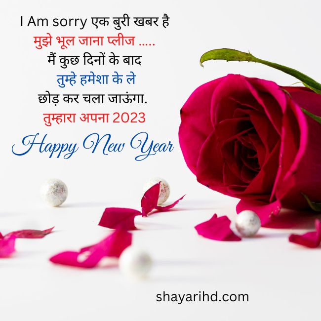 Happy New Year Shayari in Hindi 2023, Wishes, Images