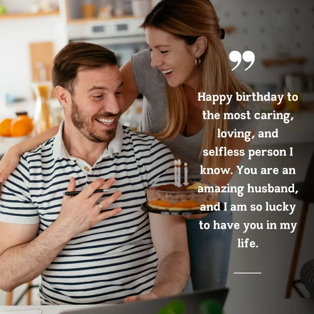 Birthday husband wishes