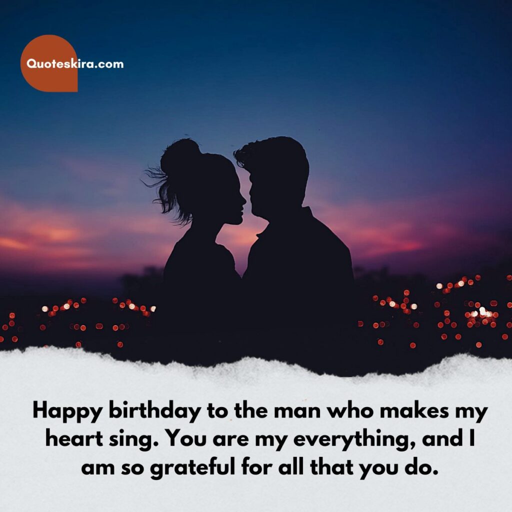 Birthday wishes for your husband with love