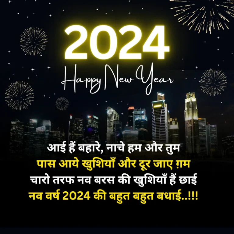 Happy New Year Shayari in Hindi 2024