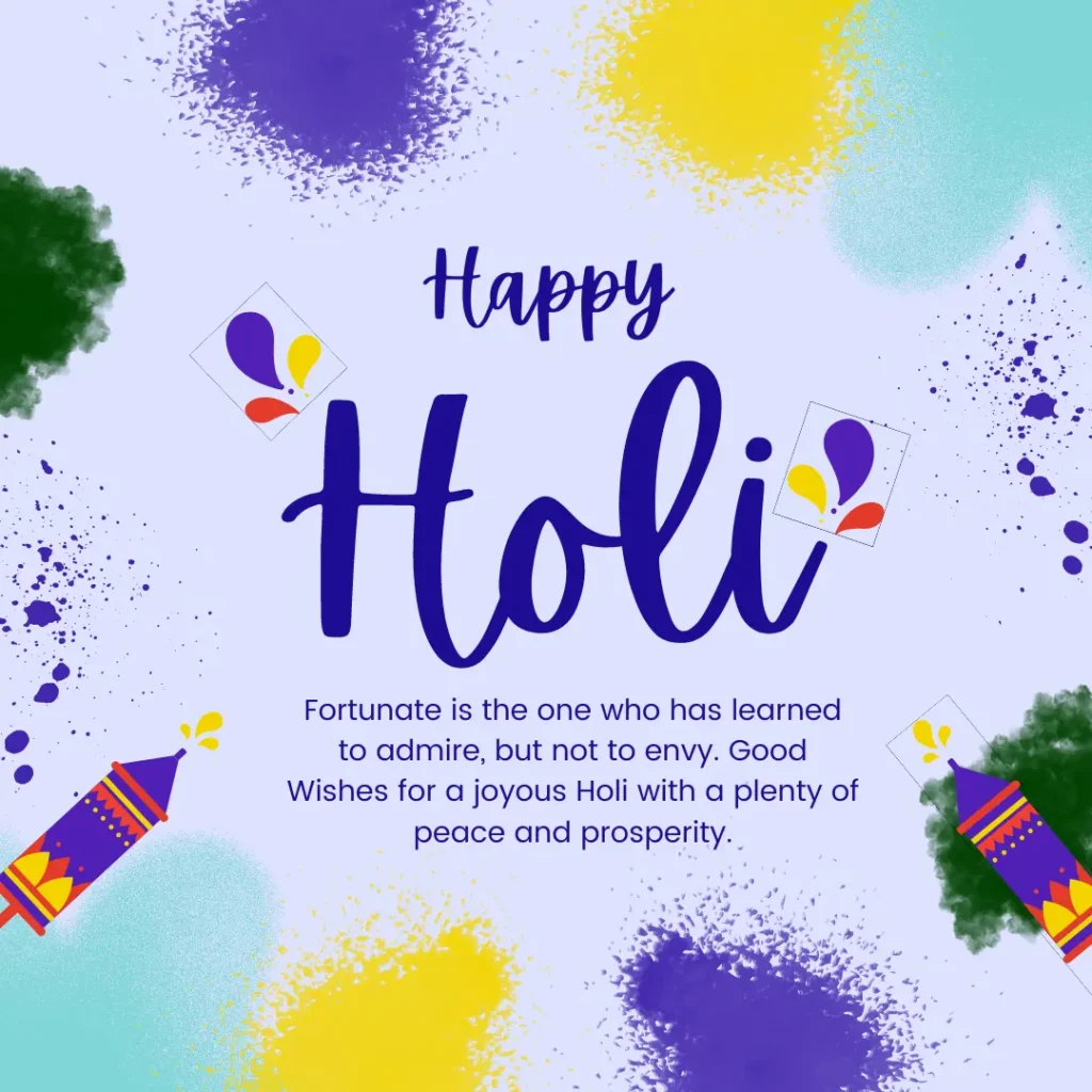 Happy Holi Quotes 2024 for Facebook and WhatsApp