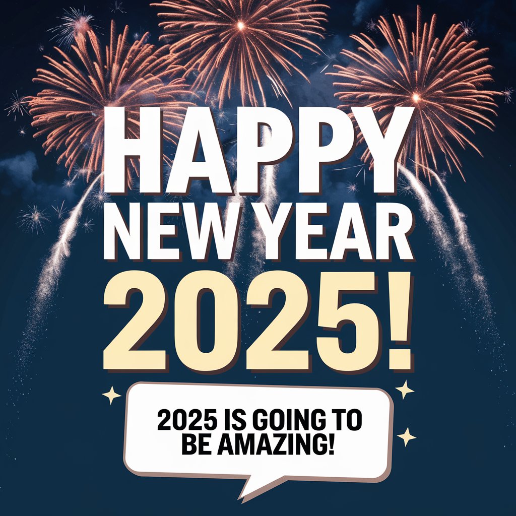 happy New Year 2025 