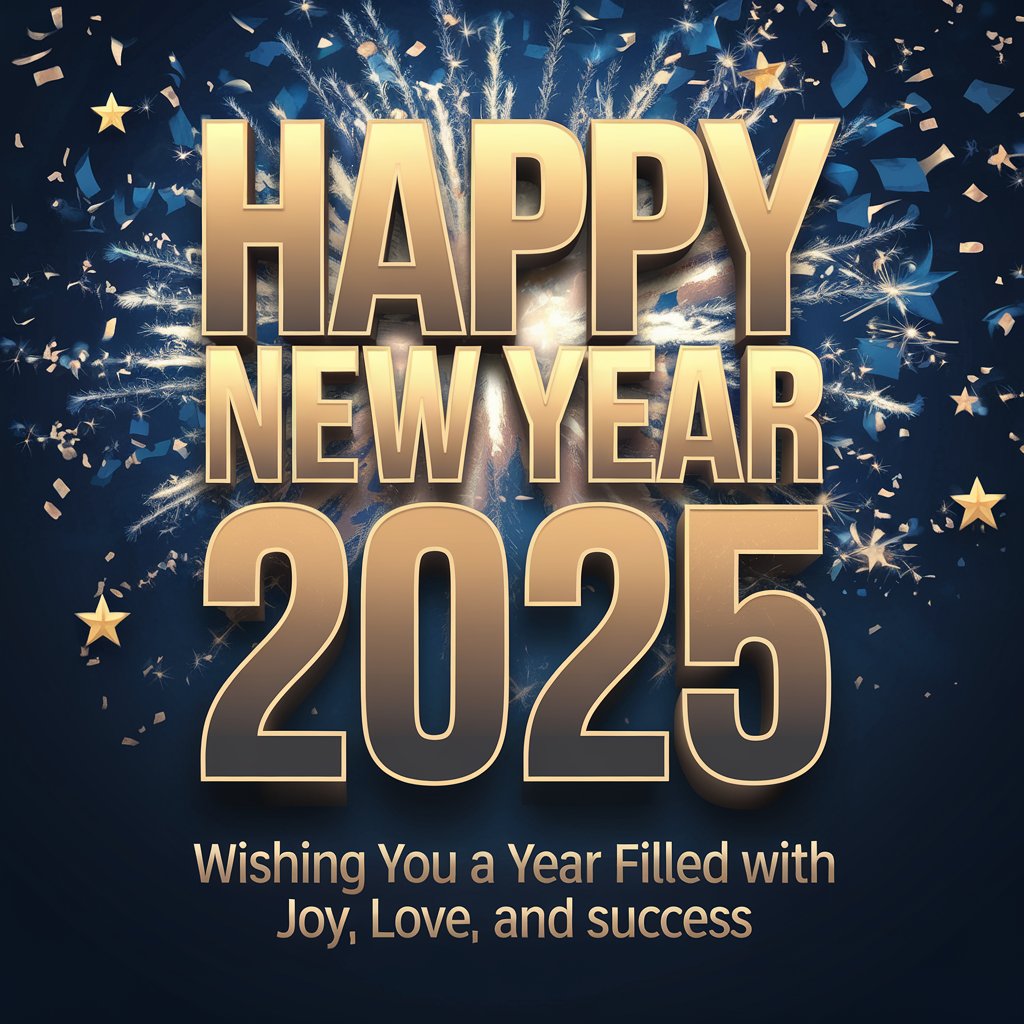 happy New Year 2025 