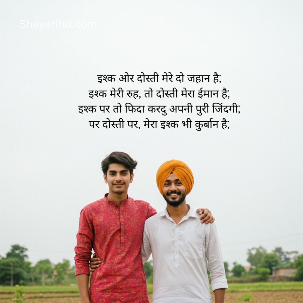 Dosti Shayari In Hindi